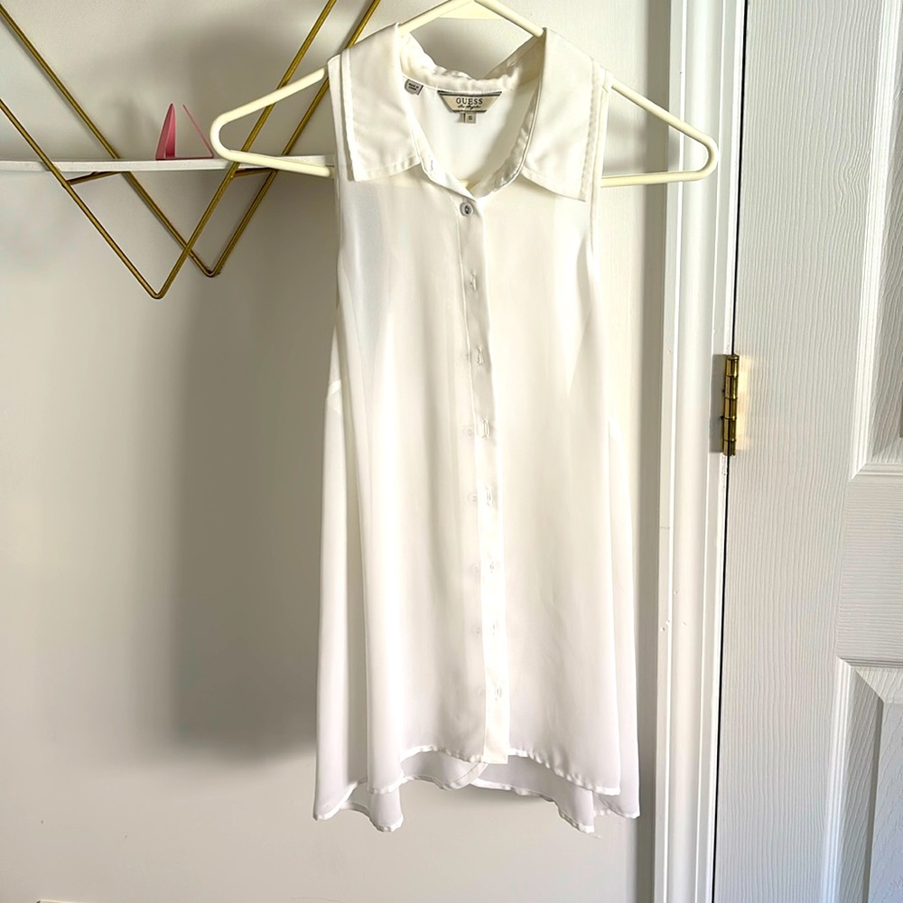 Sheer Guess Tank Top
